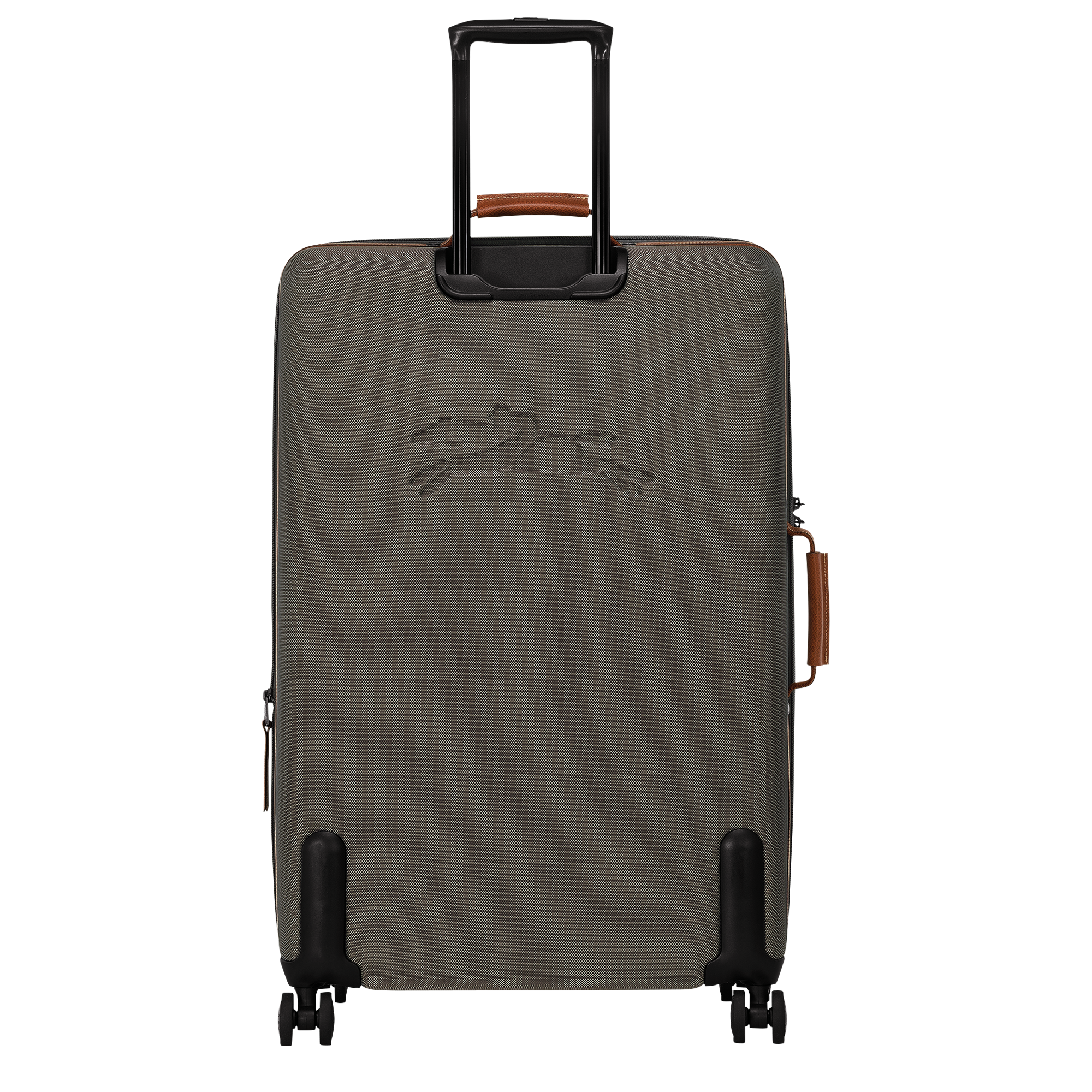 Boxford XL Suitcase Brown - Recycled canvas | Longchamp CA Boxford XL Suitcase Brown - Recycled canvas | Longchamp CA