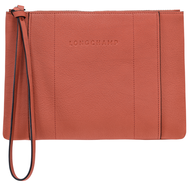 Longchamp 3D Pouch , Sienna - Leather  - View 1 of  3