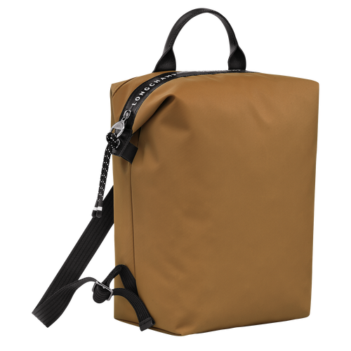 Rucksack L Le Pliage Energy , Recyceltes Canvas - Tabak - Ansicht 3 von 4