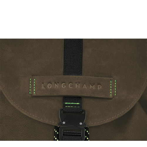 Longchamp 3D Sac à dos M, Kaki