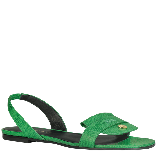 Colección primavera-verano 2022 Flat Sandals, Verde