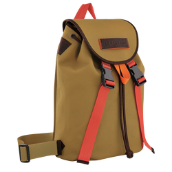 Longchamp 3D Rucksack M, Tabak