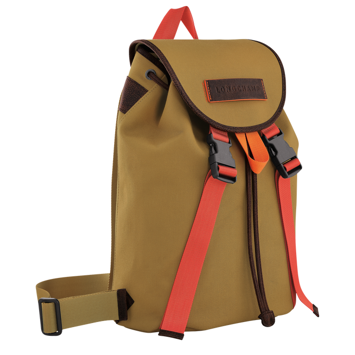 Longchamp 3D 背包 M, 煙草色