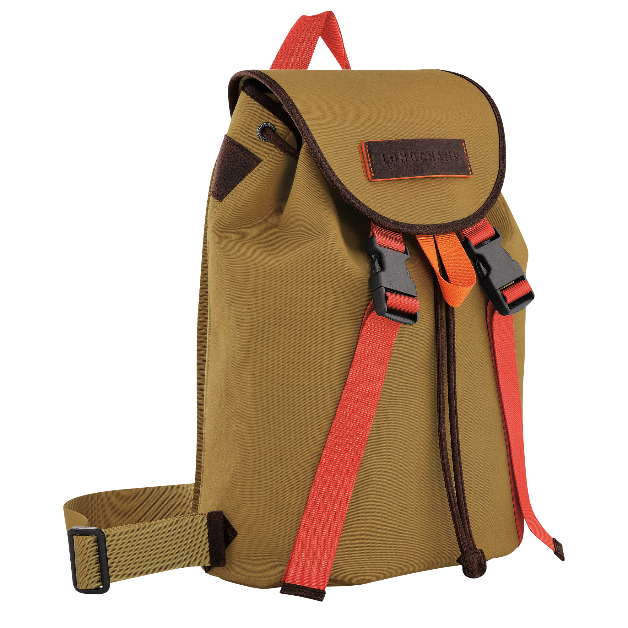 Backpack M, Tobacco - View 3 of
4 - zoom in Longchamp 3D Backpack M, Tobacco