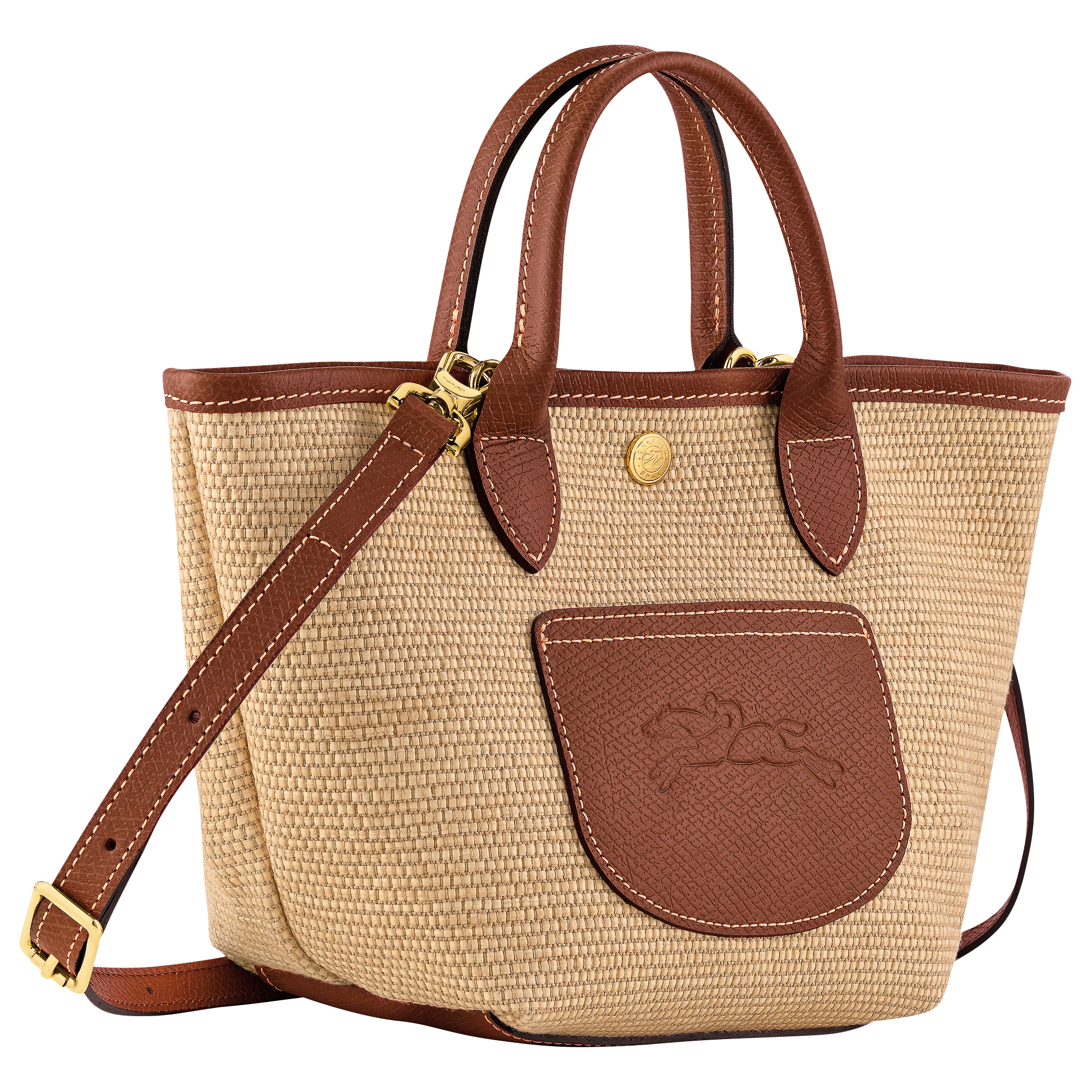 Le Pliage Collection Basket bag XS, Brown