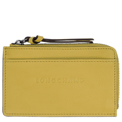 Longchamp 3D Card holder , Ginger - Leather