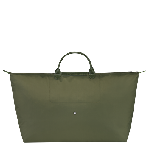 Le Pliage Green M Travel bag , Forest - Recycled canvas - View 4 of  5