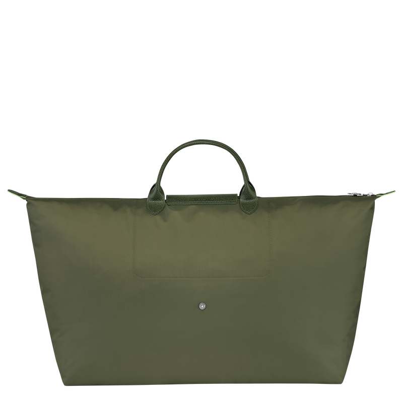 Le Pliage Green M Travel bag , Forest - Recycled canvas  - View 4 of  5
