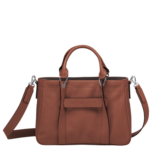 Longchamp 3D Top handle bag S, Cognac