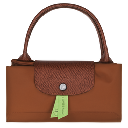 Le Pliage Green Handbag M, Cognac