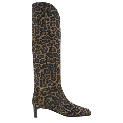 Absatzstiefel La Cavalière , Leder - Khaki