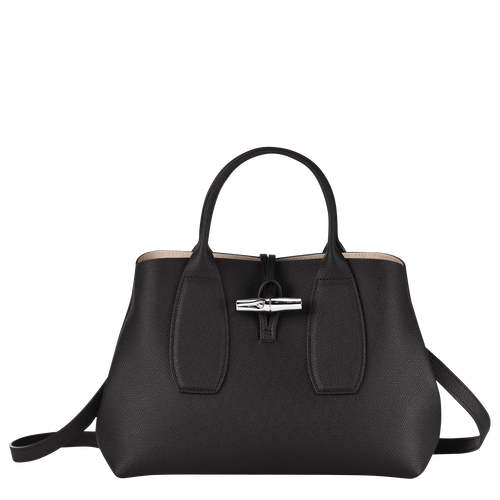 Top handle bag M Roseau Black (10058HPN001) Longchamp US