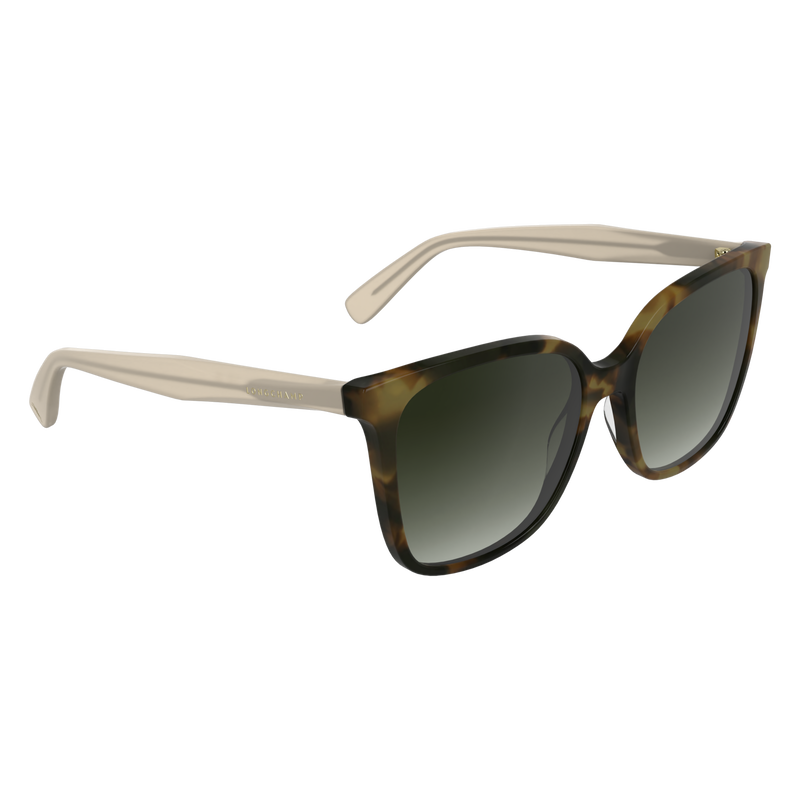 Sunglasses , Khaki Havana - Acetate  - View 2 of 2