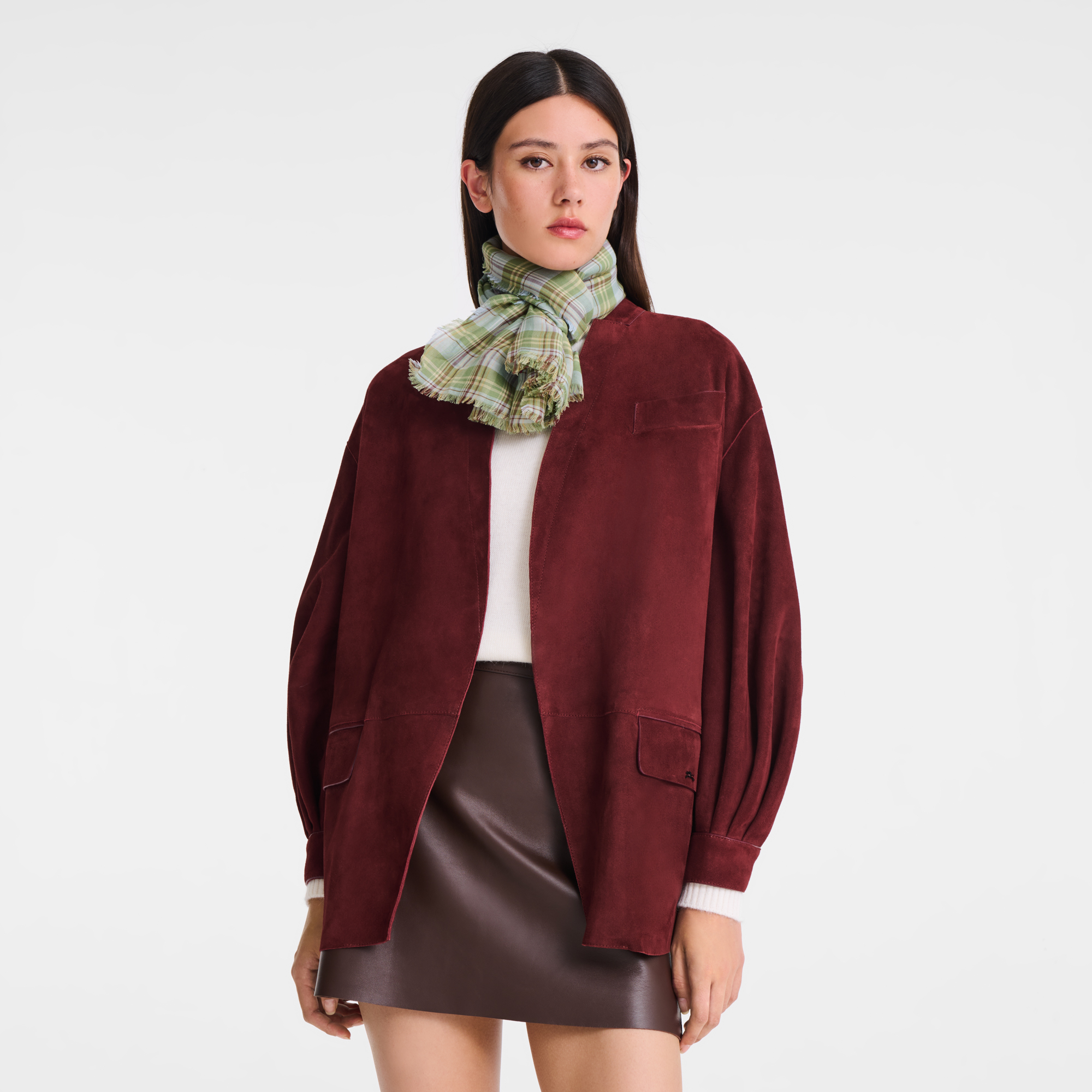 Tartans Longchamp Stole, Lichen