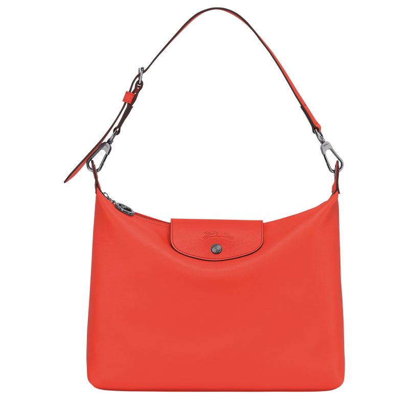 Longchamp Le Pliage Side Pocket Hobo - Orange Hobos, Handbags