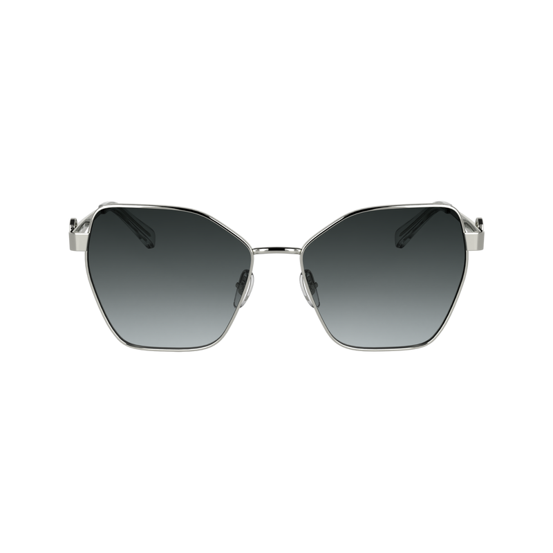 Lunettes de soleil , M&eacute;tal - Argent/Gris  - Vue 1 de 2