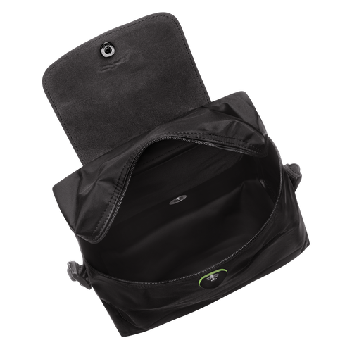 Le Pliage Green M Backpack , Black - Recycled canvas - View 5 of  6