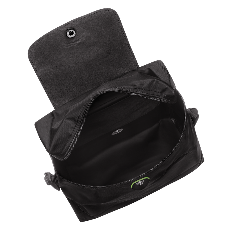Le Pliage Green M Backpack , Black - Recycled canvas  - View 5 of  6