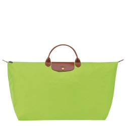 Le Pliage Original M Travel bag , Green Light - Recycled canvas