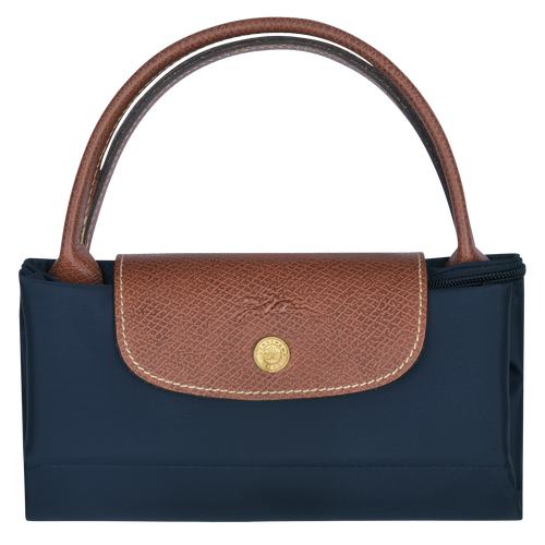 Longchamp Le Pliage Original Handle Pouch Blue Navy