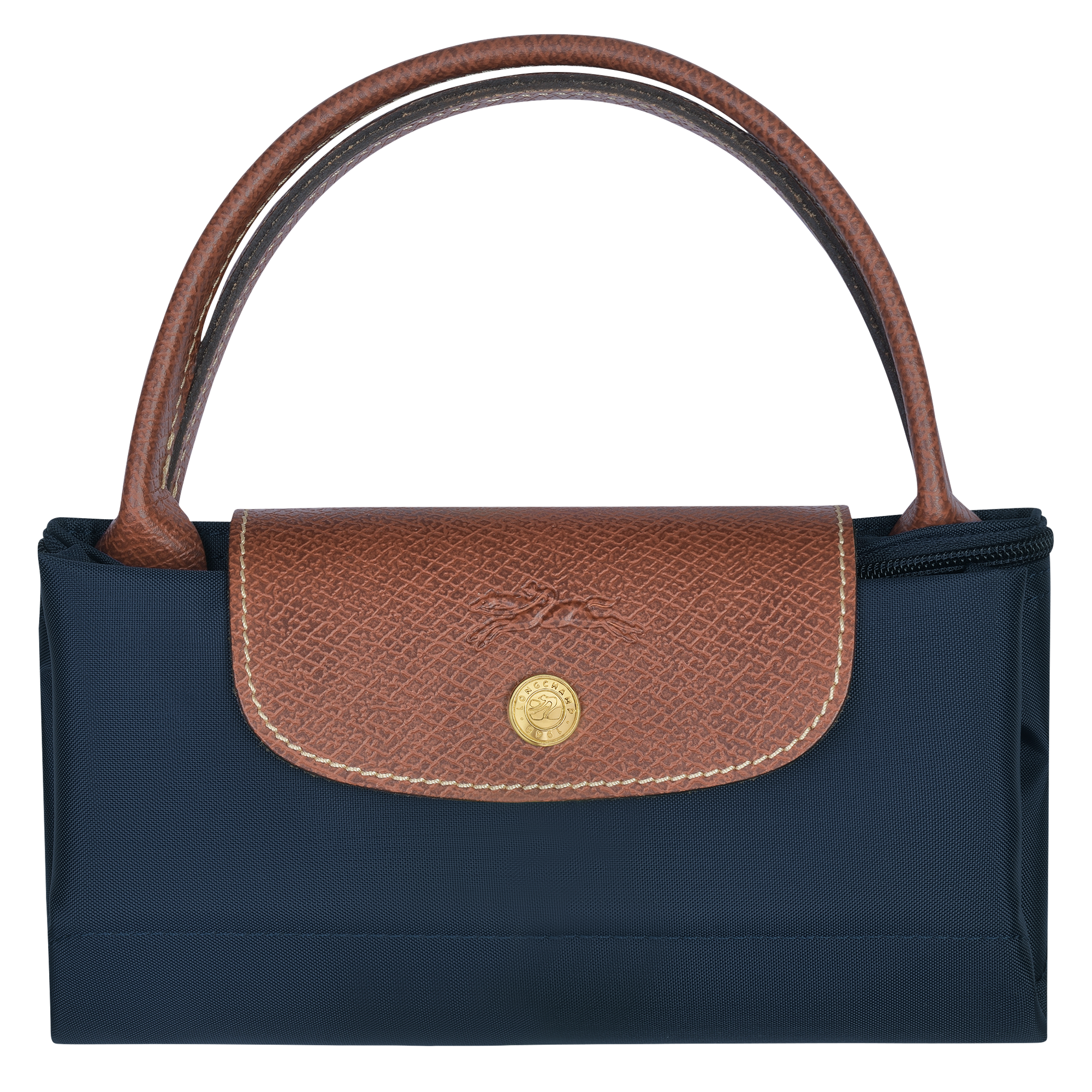 Le Pliage Original Bolso con asa superior S, Azul Marino