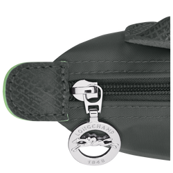 Le Pliage Green Pochette mit Henkel, Graphitgrau