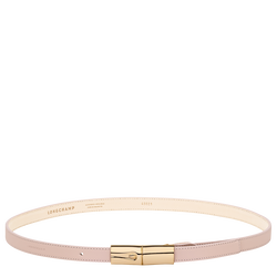 Le Roseau Ladies' belt , Petal Pink - Leather