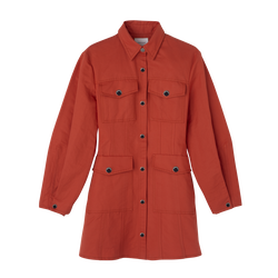 Dress , Tomato - Canvas
