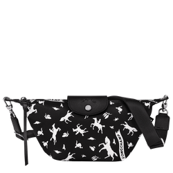 Le Pliage 系列 斜背袋 XS , 黑色 - 帆布