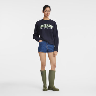 Sweatshirt , Navy - Jersey