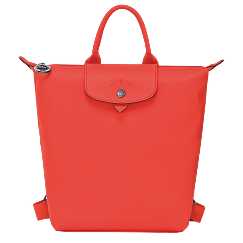 Rucksack S Le Pliage Xtra , Leder - Orange - Ansicht 1 von 5
