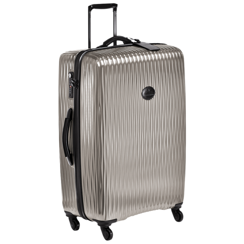 Wheeled suitcase, 112 Grey Wheeled suitcase, 112 Grey, hi-res