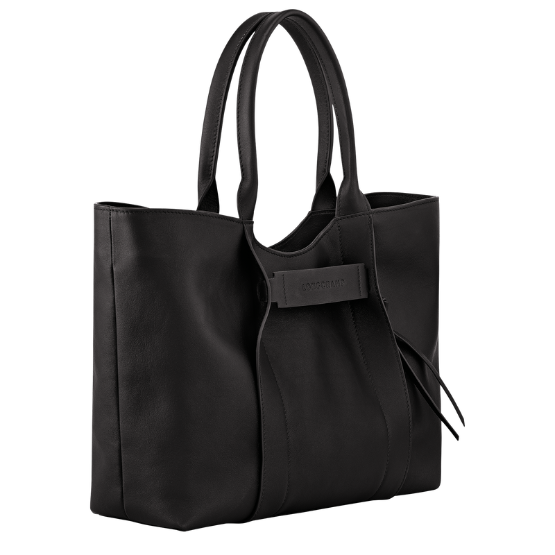 Borsa da spalla L Longchamp 3D , Pelle - Nero  - View 3 of  5