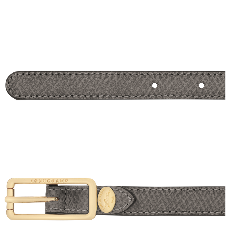 Épure Ladies' belt , Turtledove - Leather  - View 3 of  3