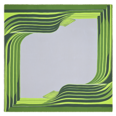 La Maison Unique Stole , Heritage Green - Modal