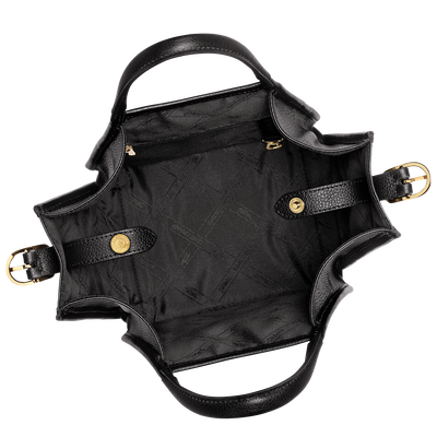 Le Foulonné Handbag S, Black