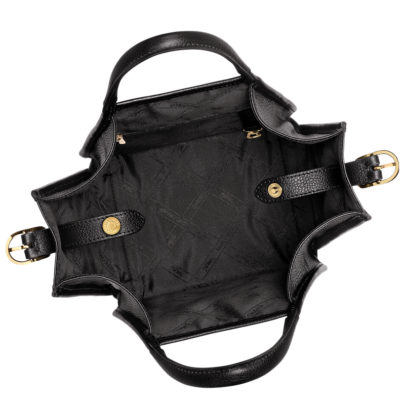 Le Foulonné S Handbag , Black - Leather  - View 6 of 7