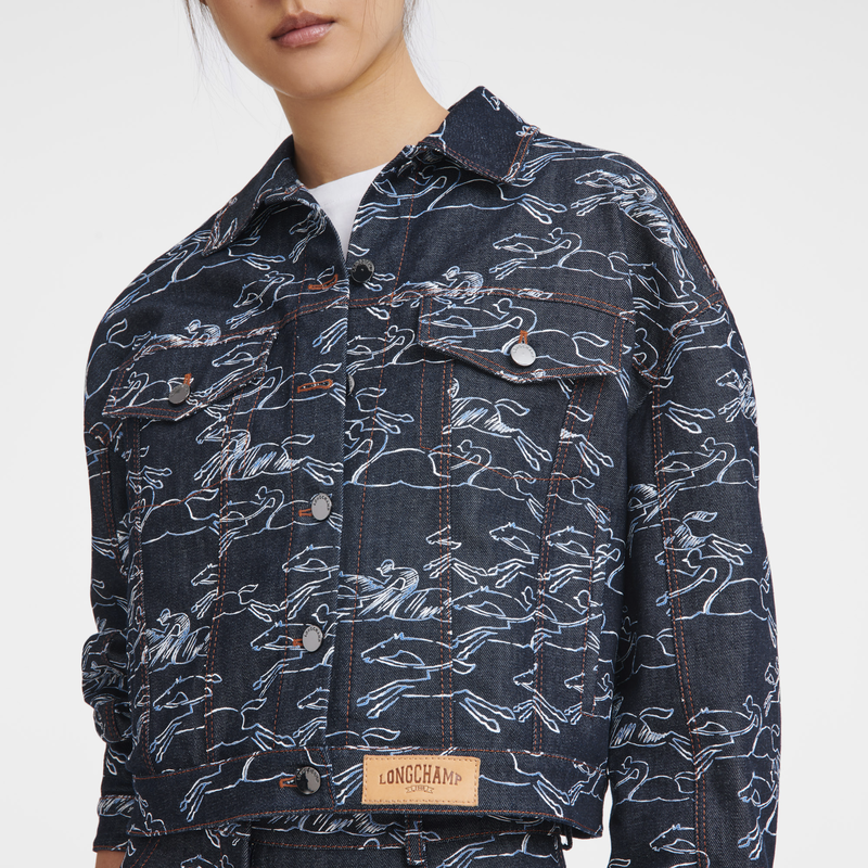 Jacket , Navy - Denim  - View 4 of 4