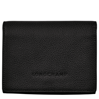 Le Foulonné Wallet, Black