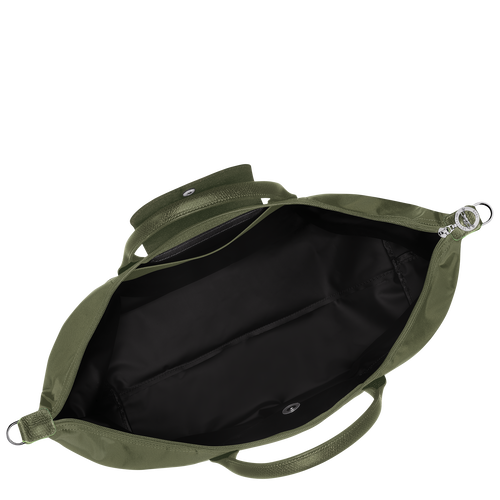 Erweiterbare Reisetasche Le Pliage Green , Recyceltes Canvas - Fichte - Ansicht 5 von 6