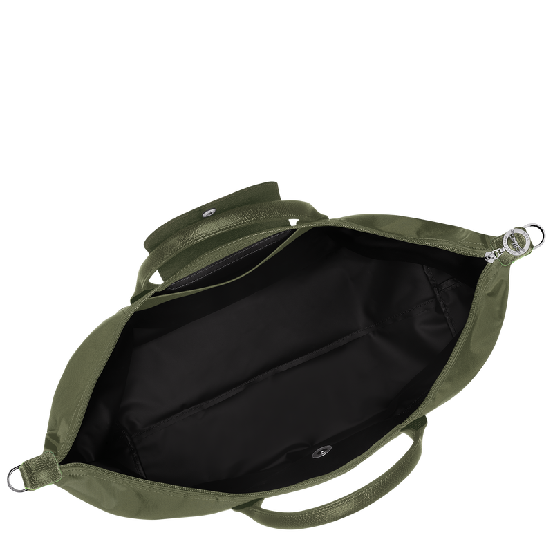 Erweiterbare Reisetasche Le Pliage Green , Recyceltes Canvas - Fichte  - Ansicht 5 von 6