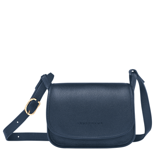 Le Foulonné S Crossbody bag , Navy - Leather - View 1 of 5