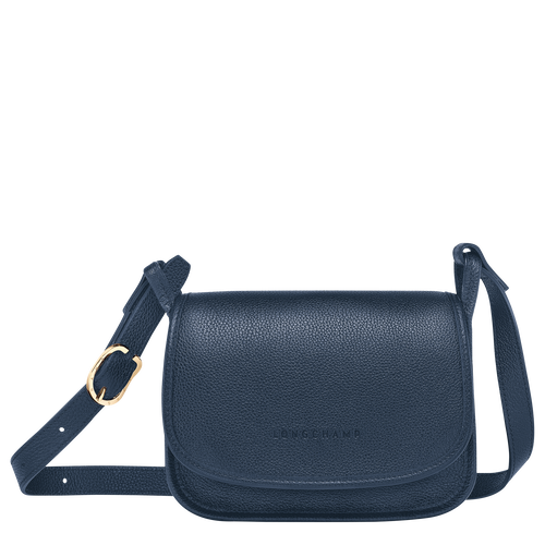 Le Foulonné S Crossbody bag , Navy - Leather - View 1 of 5
