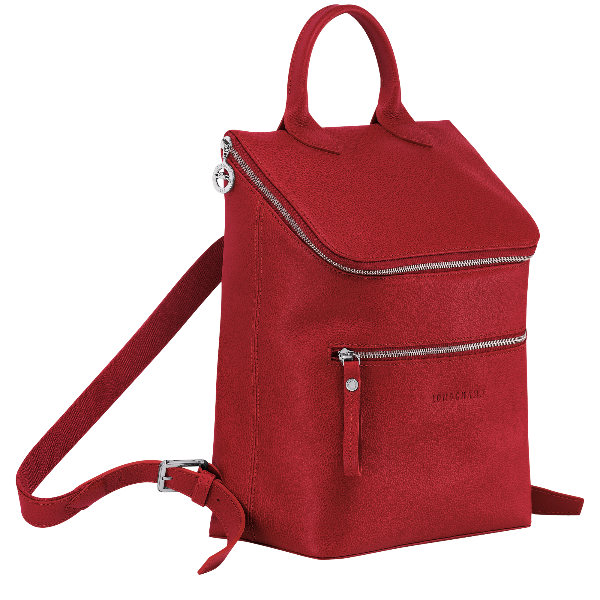 longchamp backpack red