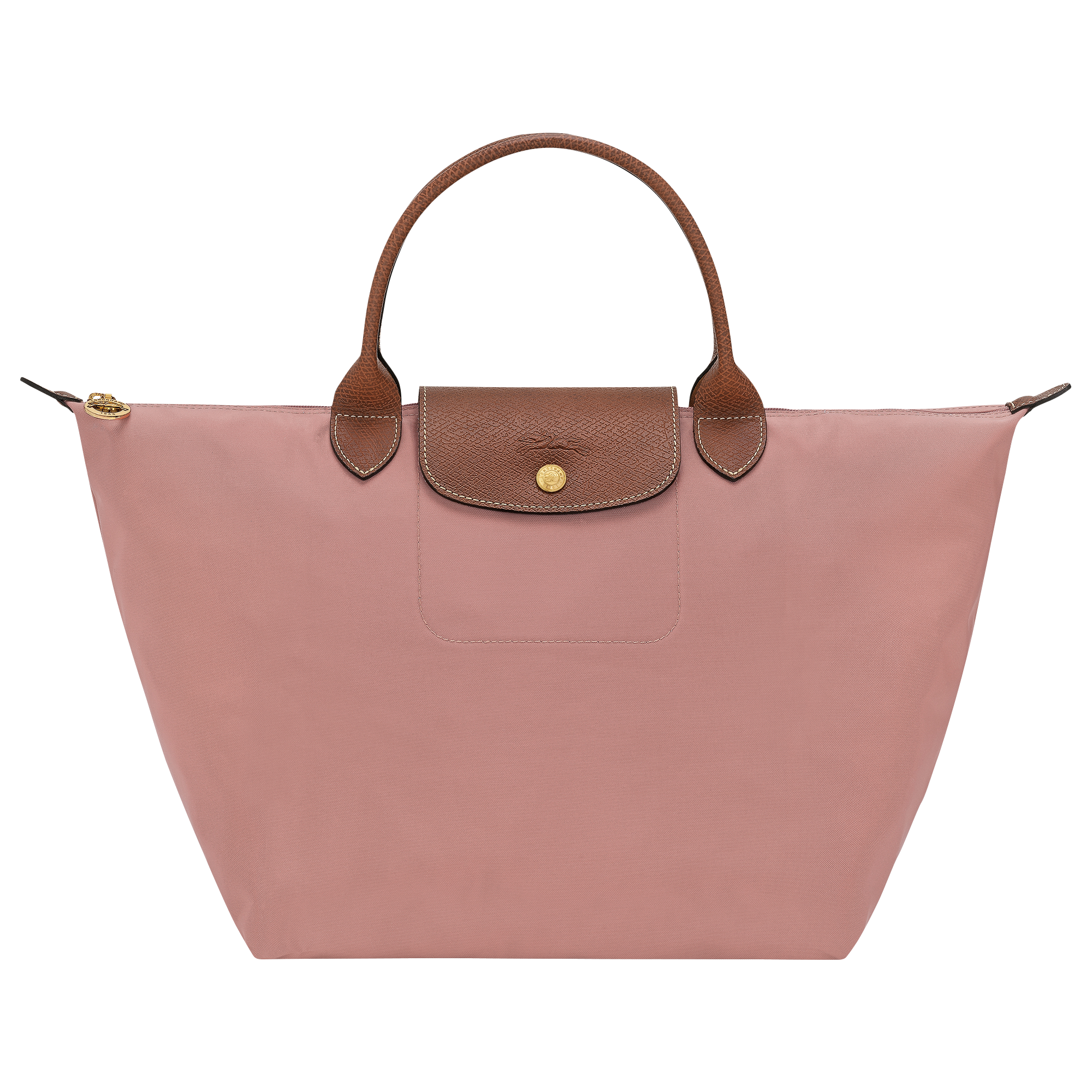 Le Pliage Original Borsa con manico M,  T&egrave; rosa