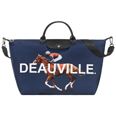 Sac de voyage L Le Pliage Du Monde , Toile - Navy