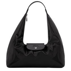 Le Pliage Xtra L Shoulder bag , Black - Leather