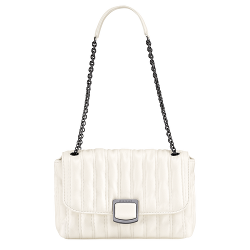 Crossbody bag M Brioche Ivory (10131HVV238) | Longchamp US Crossbody bag M Brioche Ivory (10131HVV238) | Longchamp US