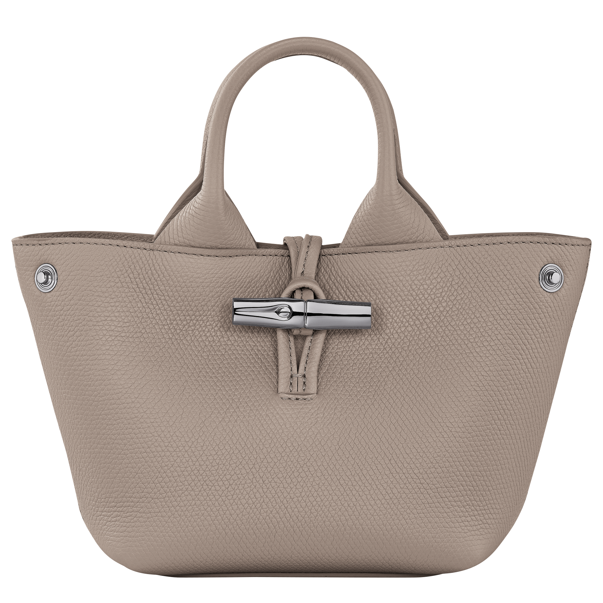 Le Roseau Handbag XS, Clay