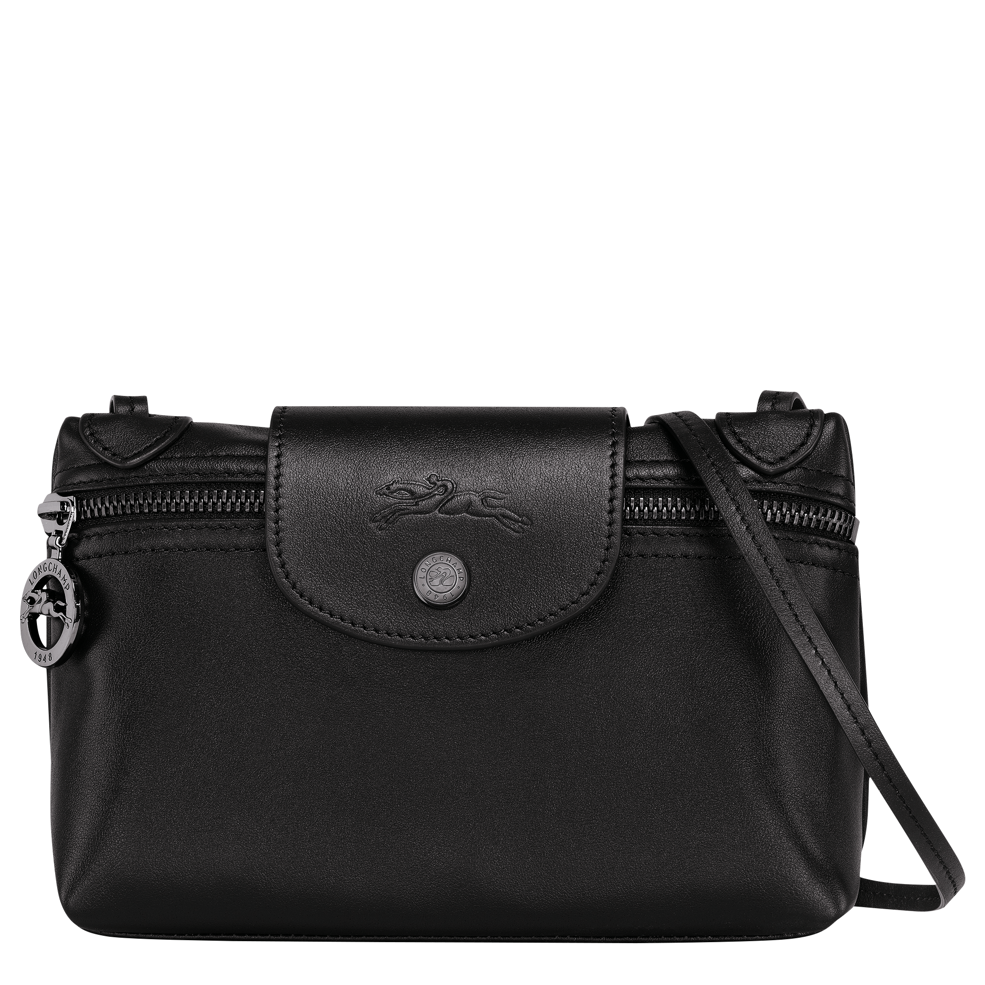 Le Pliage Xtra XS Handbag Mahogany - Leather (L1500HDA204)